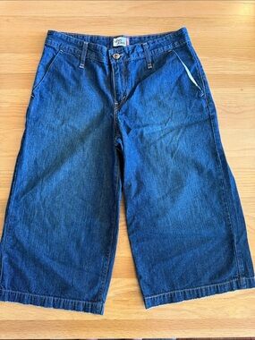 Vintage Levi's Wide-Leg Denim Jorts/Culottes Y2K - Sz 6